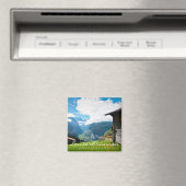 Landschaft im Lauterbrunnen Tal der Schweiz Magnet (In Situ (Geschirrspüler))