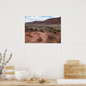 Landschaft im Nationalpark Arches Poster (Küche)