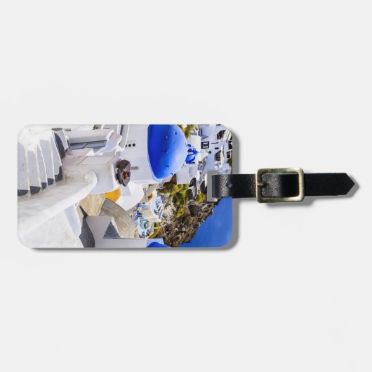 Landschaft im Oia Gepäckstück Gepäckanhänger (Vorderseite horizontal)