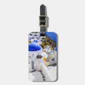 Landschaft im Oia Gepäckstück Gepäckanhänger (Vorderseite vertikal)