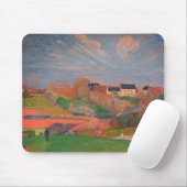 Landschaft im Pouldu von Gauguin: Mousepad (Mit Mouse)