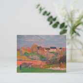 Landschaft im Pouldu von Gauguin: Postkarte (Stehend Vorderseite)