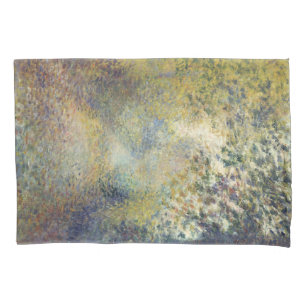 Landschaft im Wald (von Pierre-Auguste Renoir) Kissenbezug