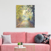 Landschaft im Wald (von Pierre-Auguste Renoir) Leinwanddruck (Insitu (Wohnzimmer))
