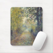 Landschaft im Wald (von Pierre-Auguste Renoir) Mousepad (Mit Mouse)