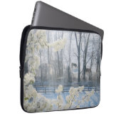 Landschaft im Winter Laptopschutzhülle (Vorne Rechts)