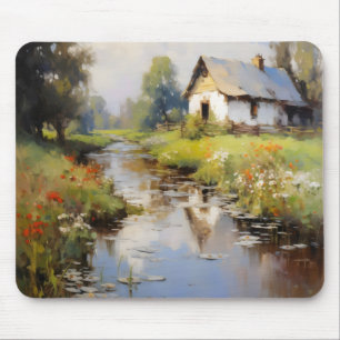 Landschaft Impressionismus Mousepad