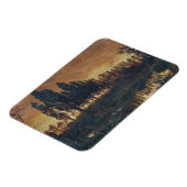 Landschaft in Bayern (Deutschland) Magnet (Linke Seite)