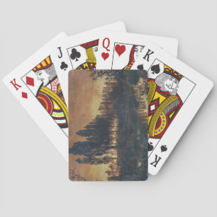 Landschaft in Bayern (Deutschland) Spielkarten