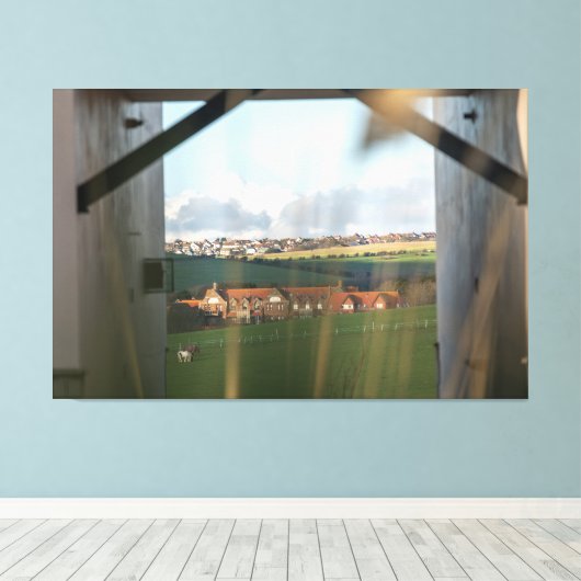 Landschaft in Brighton Leinwanddruck (Insitu (Holzboden))