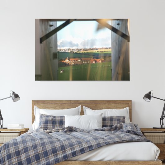 Landschaft in Brighton Leinwanddruck (Insitu (Schlafzimmer))