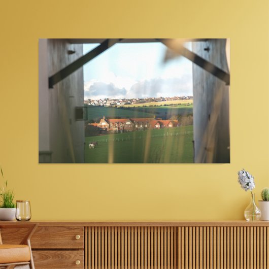 Landschaft in Brighton Leinwanddruck (Insitu (Wohnzimmer))