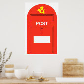 Landschaft in Dänemark Poster (Küche)