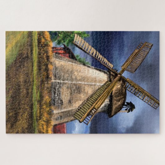 Landschaft in den Niederlanden Jigsaw Puzzle (Horizontal)