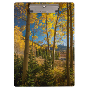 Landschaft in den San Juan Mountains Klemmbrett
