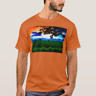 Landschaft in der Nähe von Cartago Kolumbien T-Shirt