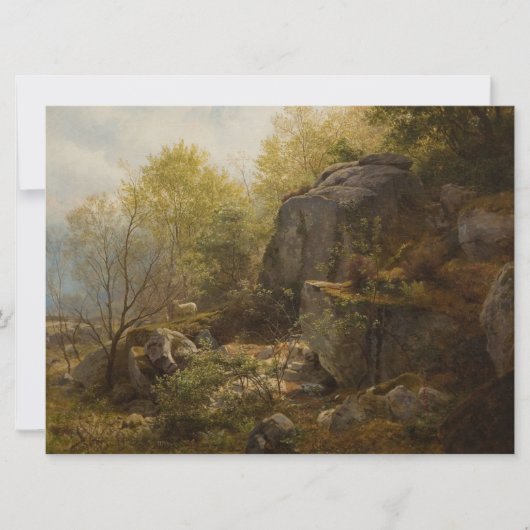 Landschaft in der Nähe von Conway, North Wales (na Karte (Vorderseite)