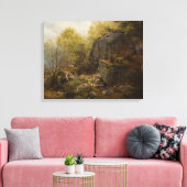 Landschaft in der Nähe von Conway, North Wales (na Leinwanddruck (Insitu (Wohnzimmer))