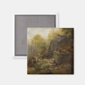 Landschaft in der Nähe von Conway, North Wales (na Magnet (Vorderseite/Rückseite)