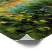 Landschaft in der Nähe von Essoyes Poster (Ecke)