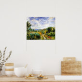 Landschaft in der Nähe von Essoyes Poster (Küche)