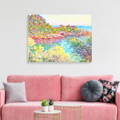 Landschaft in der Nähe von Monte Carlo (von Claude Leinwanddruck (Insitu (Wohnzimmer))