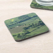 Landschaft in der Nähe von Montepulciano, Val d'Or Untersetzer (Linke Seite)