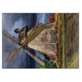 Landschaft in der niederländischen Schneiderschaft Schneidebrett (Vorderseite)