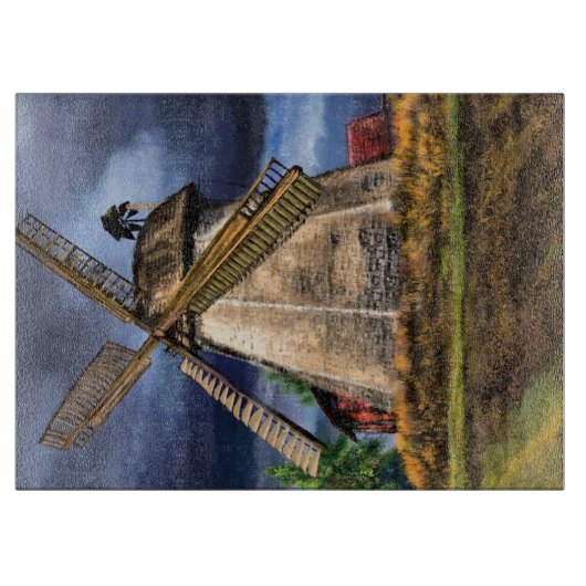 Landschaft in der niederländischen Schneiderschaft Schneidebrett (Vorderseite)