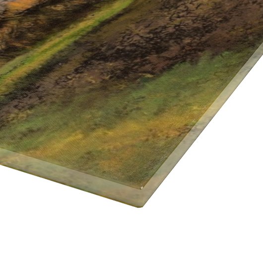 Landschaft in der niederländischen Schneiderschaft Schneidebrett (Ecke)