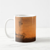 Landschaft in Dusk von Vincent van Gogh Kaffeetasse (Links)