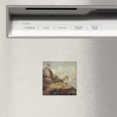 Landschaft in Italien Magnet (In Situ (Geschirrspüler))