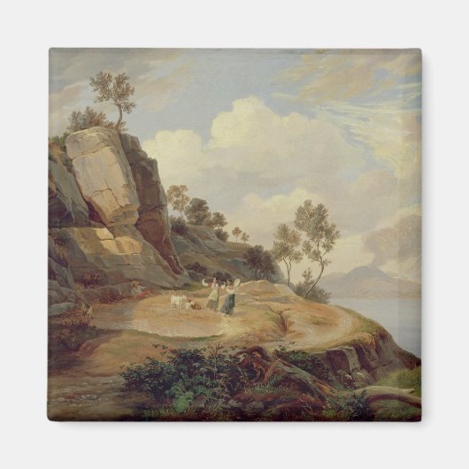 Landschaft in Italien Magnet (Vorne)