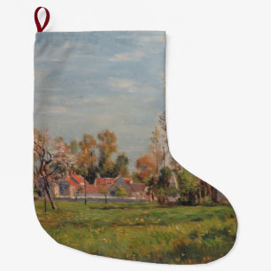 Landschaft in Lagny (Frankreich) Großer Weihnachtsstrumpf