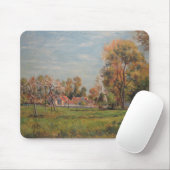 Landschaft in Lagny (Frankreich) Mousepad (Mit Mouse)
