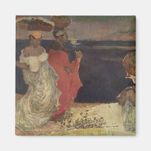 Landschaft in Martinique Magnet