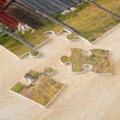 Landschaft in Nebraska. Puzzle (Seite)
