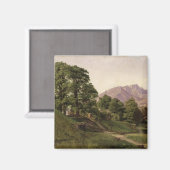 Landschaft in Oberbayern, 1836 Magnet (Vorderseite/Rückseite)