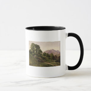 Landschaft in oberem Bayern, 1836 Tasse