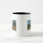 Landschaft in Provence Tasse (Zentrum)