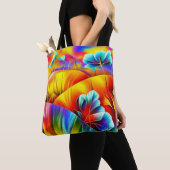 Landschaft in Regenbogenfarben Tasche (Von Nahem)