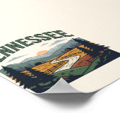 Landschaft in Tennessee Poster (Ecke)