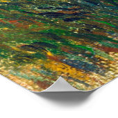 Landschaft in Vétheuil - Auguste Renoir Kunst, Kul Poster (Ecke)