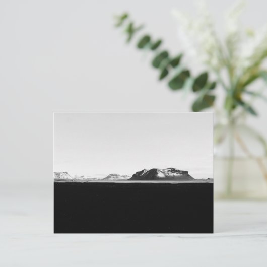 Landschaft Islands Postkarte (Stehend Vorderseite)