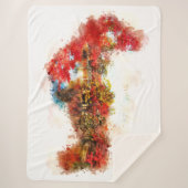 Landschaft (Japan) Sherpadecke (Vorderseite)