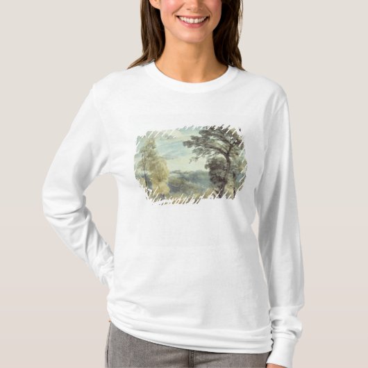 Landschaft John Constables | mit Bäumen und einem T-Shirt (Vorderseite)