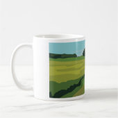Landschaft Kaffeetasse (Links)