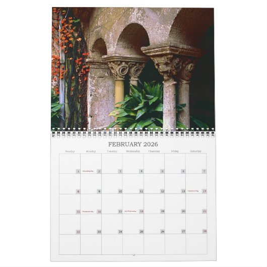 Landschaft Kalender (Feb 2026)