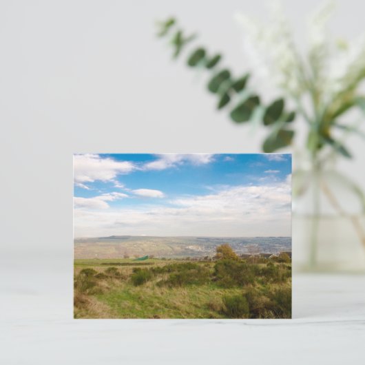 Landschaft Keighley Postkarte (Stehend Vorderseite)