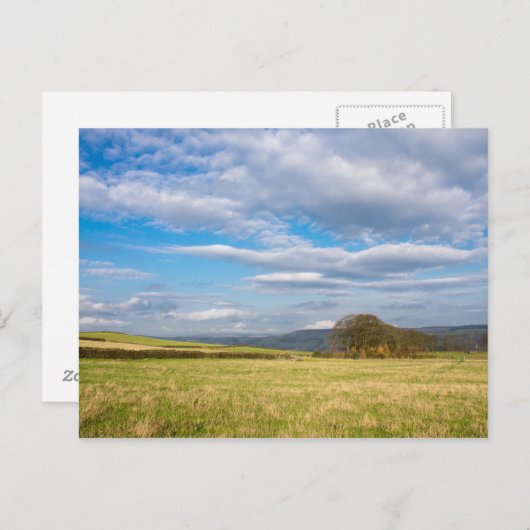 Landschaft Keighleys Postkarte (Vorne/Hinten)